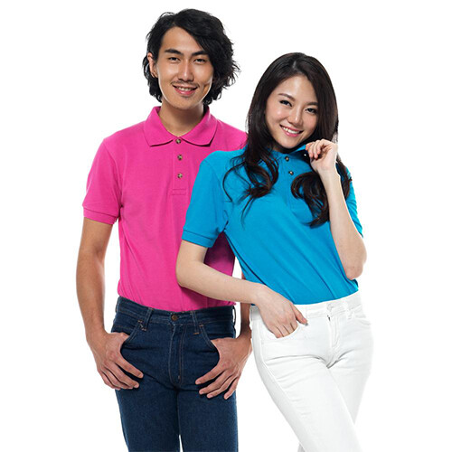 Honeycomb Cotton Polo T (AW0022)