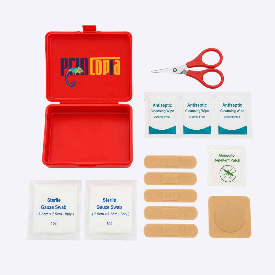 Custom Mini First Aid Kit Singapore | Bulk Corporate Safety Gift | Printopia