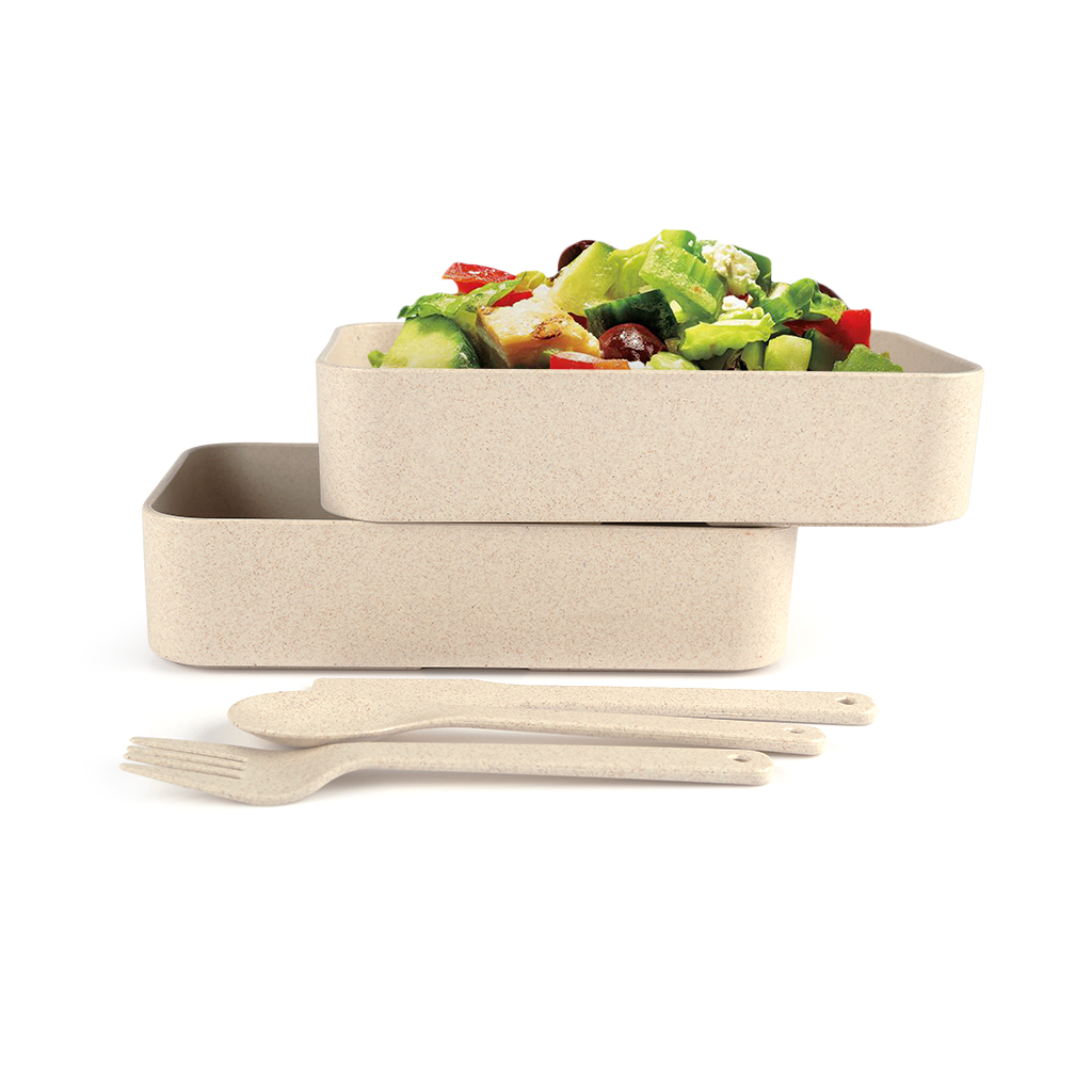 Silverfrost 2 tier Lunch Box (LS0013) - Image 3