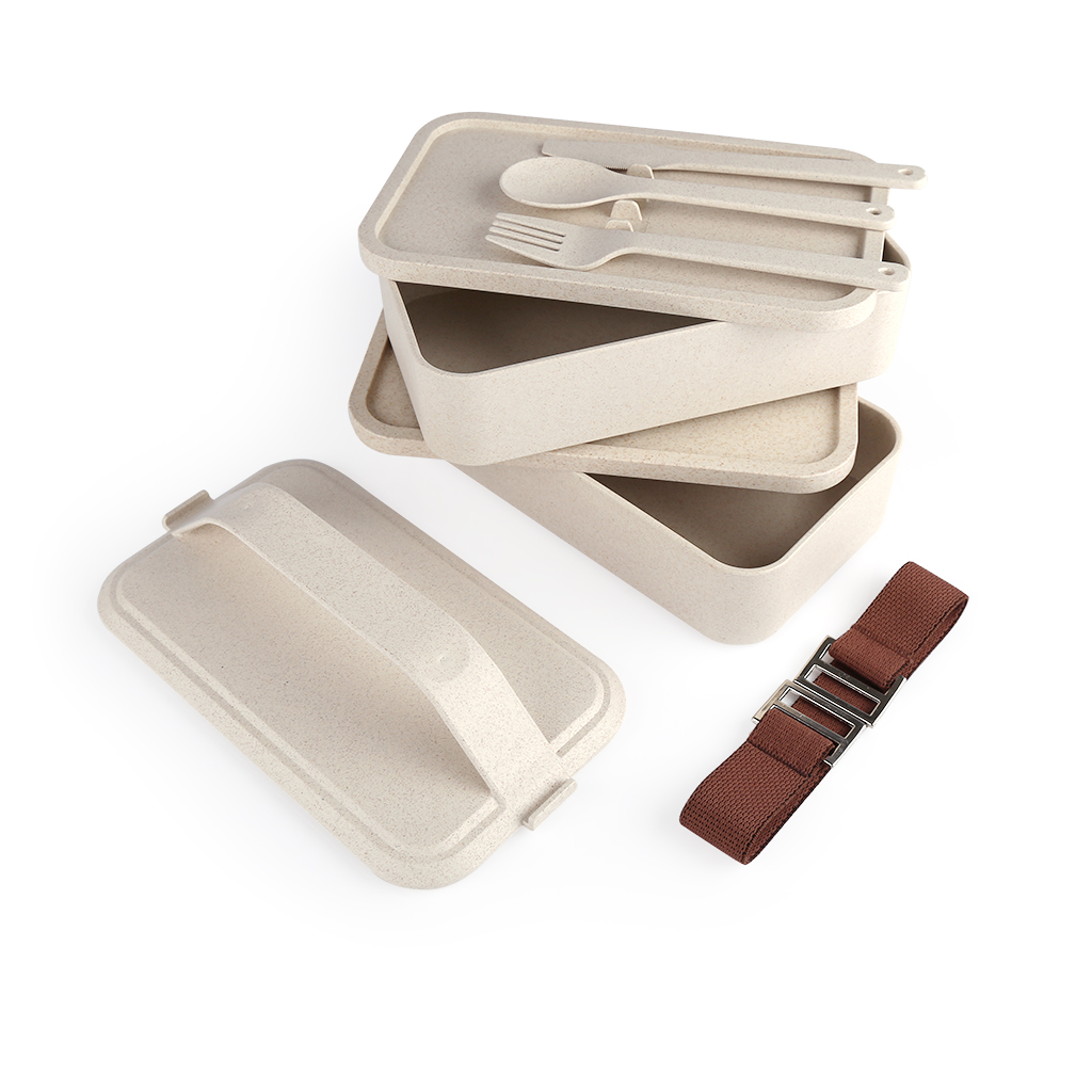 Silverfrost 2 tier Lunch Box (LS0013) - Image 4