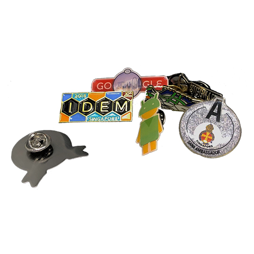 Metallic Enamel Pins (PR0009)