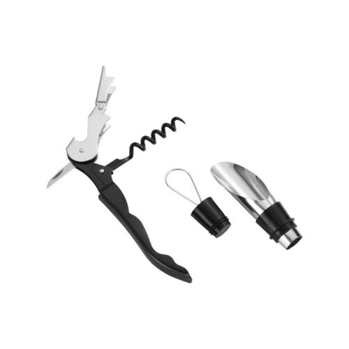 2 Piece Wine Opener and Pourer (LS0075)
