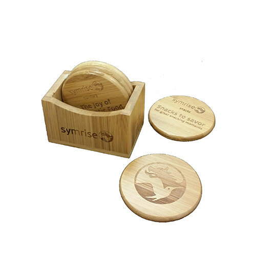 5 in 1 Wooden Coasters (PR0018)