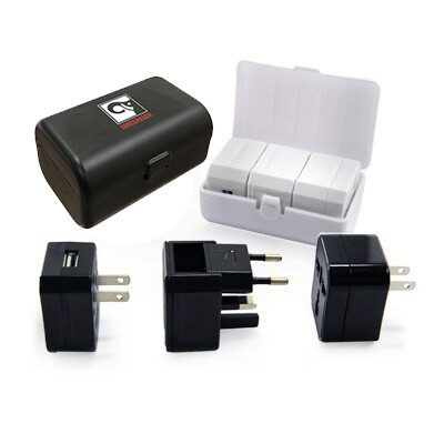 Travel Adaptor With USB Hub And Case (TA0007)