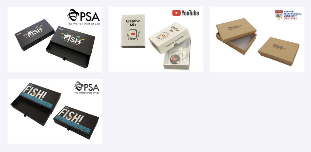 Custom Branded Gift Box Singapore | Art Card | Custom Size | Open Top and Drawer Type | Bulk Order | Printopia