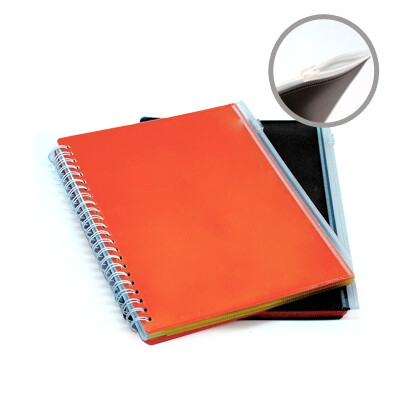 Ventol A5 Notebook With PVC Zip Pouch (STA0121)