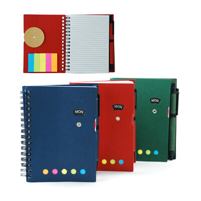 Notebook With Sticky Notes And Pen (STA0112)