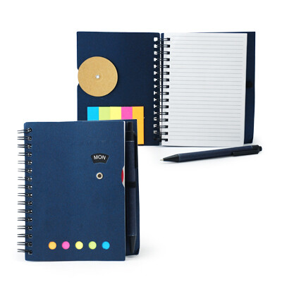 Notebook With Sticky Notes And Pen (STA0112) - Image 3