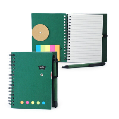 Notebook With Sticky Notes And Pen (STA0112) - Image 2