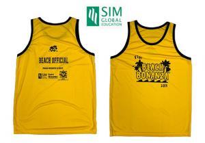 Customized Singlet Printing Singapore for SIM Global Education