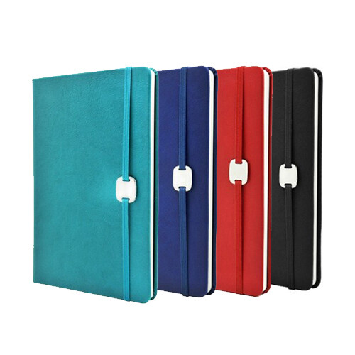 A5 Hard Cover Notebook with Metal plating (STA0131)