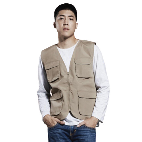 Polyester Canvas Vest (AW0040)
