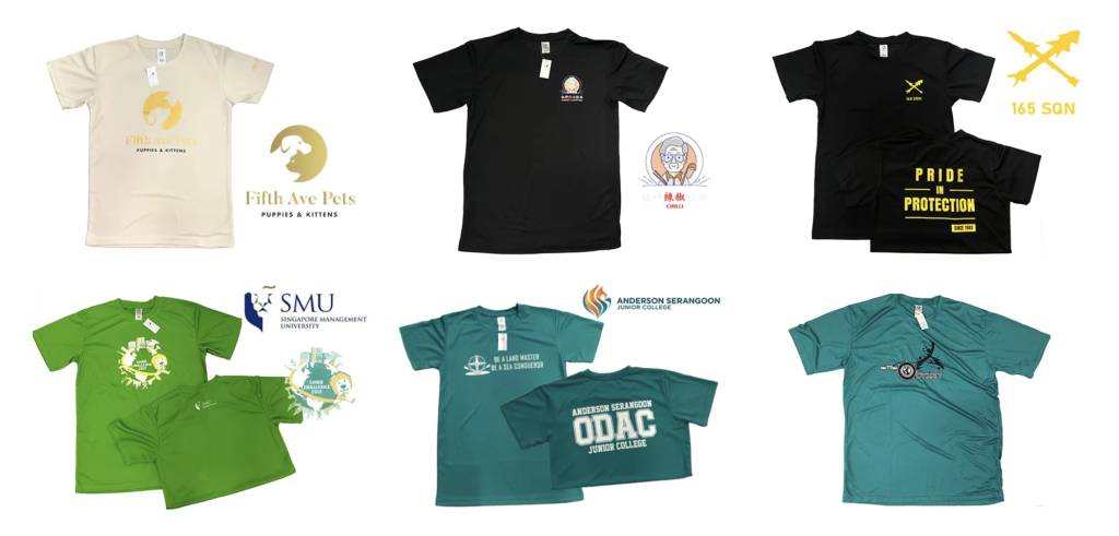 Custom Ultifresh Dri Fit Round Neck Tee | Custom Dri Fit Tees Singapore | Printopia.sg