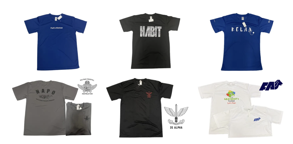 Custom Ultifresh Dri Fit Round Neck Tee | Custom Dri Fit Tees Singapore | Printopia.sg