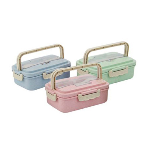 Wheat Straw One Tier Lunch Box (LS0097)