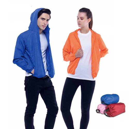 Lightweight Microfibre Jacket with Bag (AW0061)