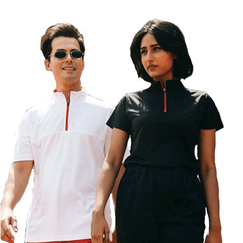Mandarin Collar Polo T (AW0065)