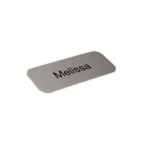 Metallic Name Tag (PR0043)