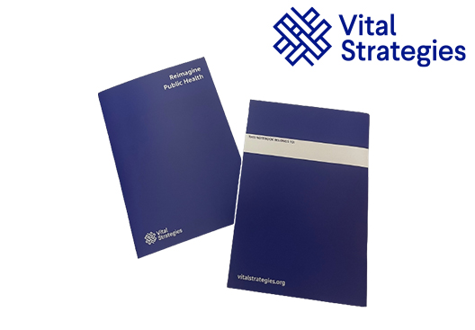 Customised A5 Saddle Stitch Notebook | Custom Notebooks in Bulk | Custom Corporate Gift Singapore | Printopia.sg