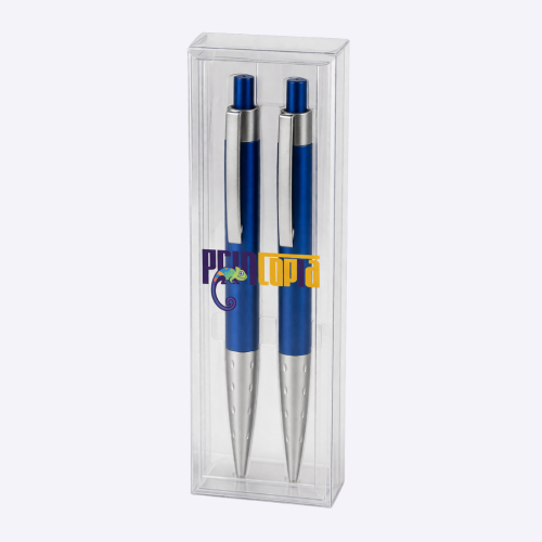 Customised Duo Twin Plastic Pen Singapore | Affordable Custom Gifts Singapore