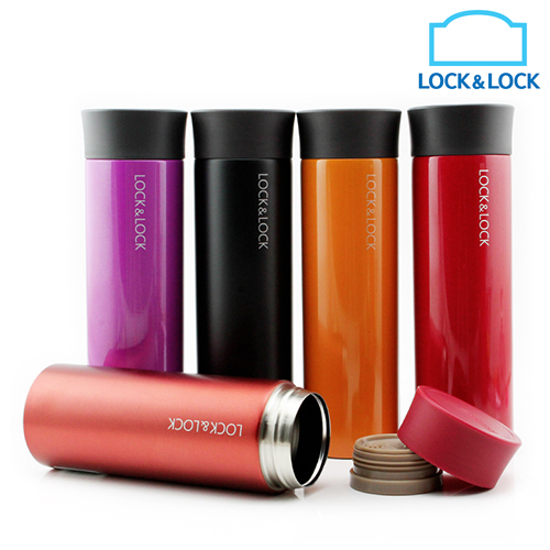 Lock & Lock 400ml Rich Colour Vacuum Flask (LS0130)