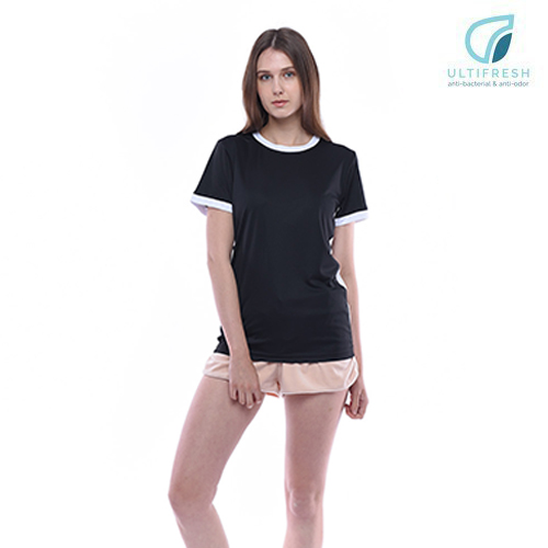 Ultifresh Contrast Dri Fit Round Neck Tee - Unisex (AW0086)