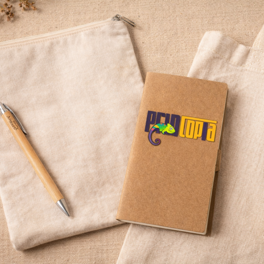 Custom Pocket Eco Friendly Notepad with Pen Singapore | Custom Notepad with PostIts Singapore