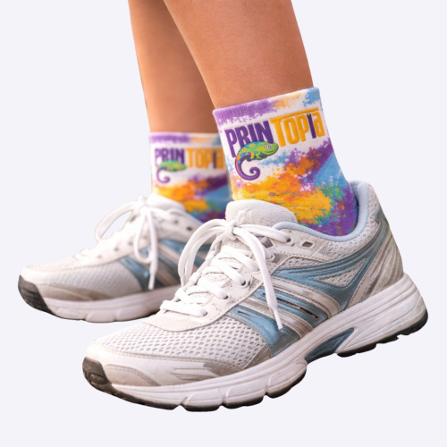 Customised Ankle Socks Mid Cut Singapore | Custom Socks Singapore