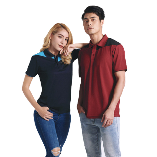 2 Tone Dri Fit Polo T (AW0093)