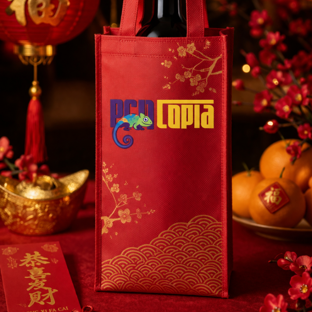 Customised Non Woven Bottle Bag Singapore | Custom Bottle Bags Singapore