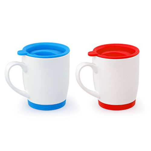 350ml Ceramic Mug with Lid (LS0153)