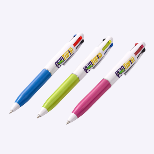 Custom Tri Colour Ball Pen Singapore | Cheap Customised Pens Singapore | Corporate Gifts Singapore
