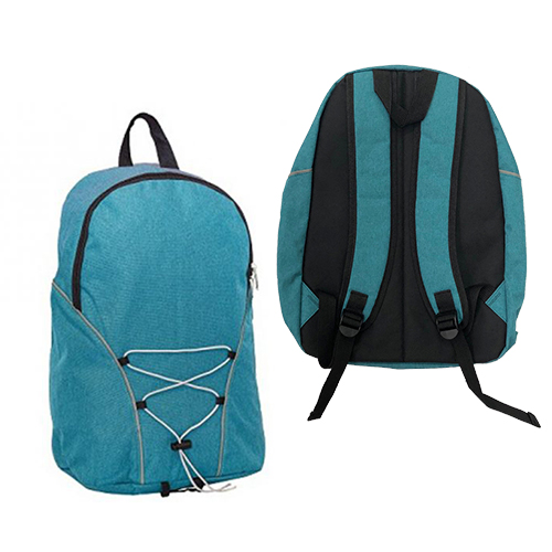 Duo Tone Nylon Backpack (B0123)