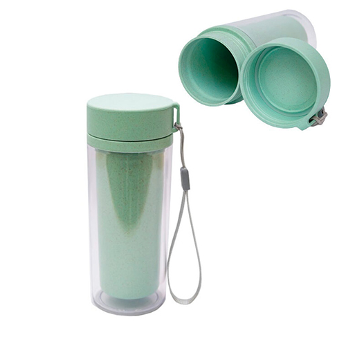 Wheat Straw Double Wall Tumbler (LS0167)