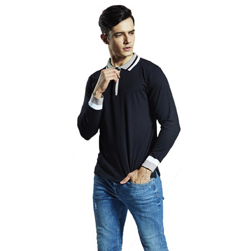 Single Jersey Polo T Long Sleeve (AW0109)