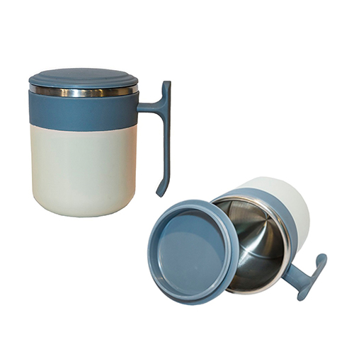 400ml Two Tone Stainless Steel Mug (LS0183)