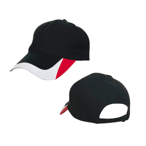 3 Tone Baseball Cap - Cotton (AW0129)