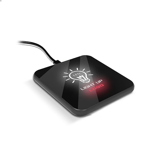 15W Squarish Wireless Charger with Light Up Logo (GE0143)