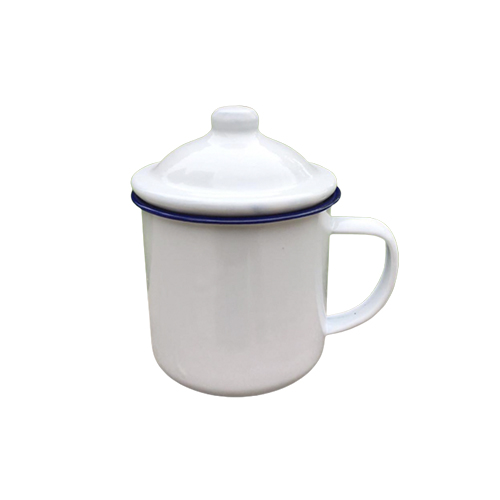 Enamel Mug with Lid (LS0203)