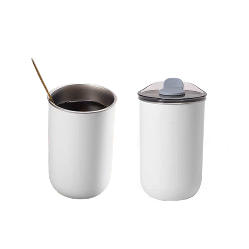 300ml Coffee Mug with Lid (LS0214)