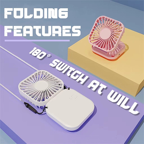 Portable Foldable Mini Fan (GE0155) - Image 2