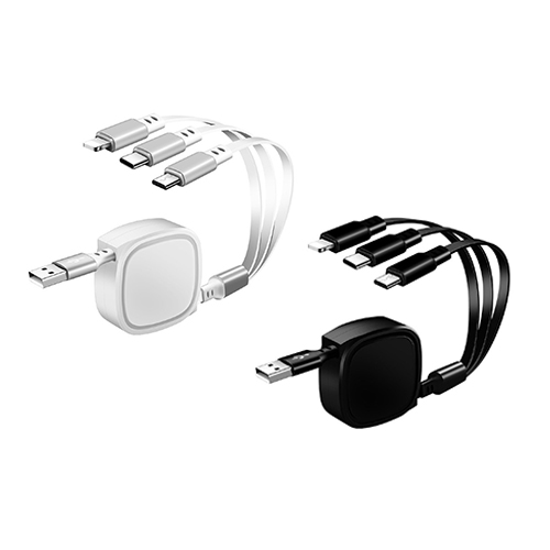 3 in 1 Retractable Multicable (GE0158)