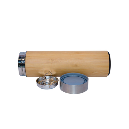 500ml Bamboo Finishing Vacuum Flask (LS0223) - Image 2