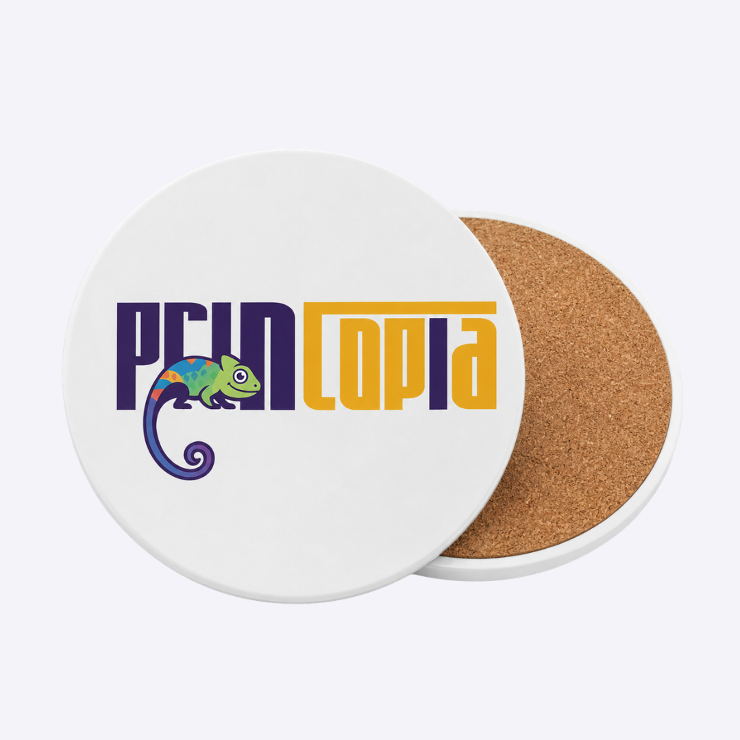 Custom Sublimation Ceramic Coaster Singapore | Custom Coaster Supplier Singapore | Bulk Corporate Desk Gift | Printopia