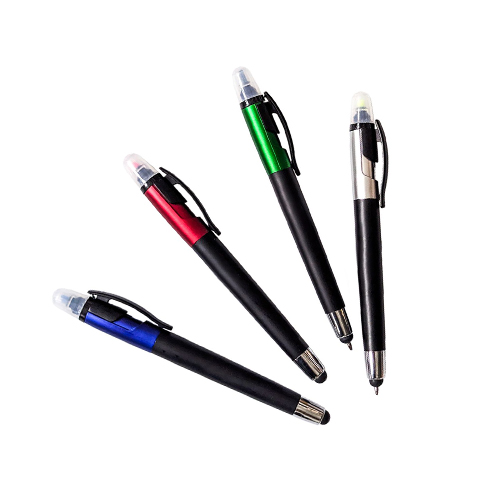 Pen with Highlighter and Stylus (STA0194)