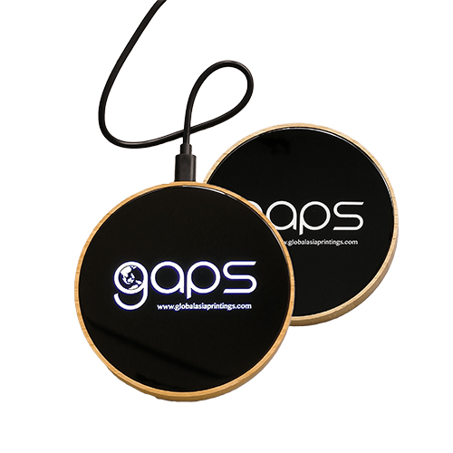 EcoGlow Wireless Charger with Light up Logo (GE0171)