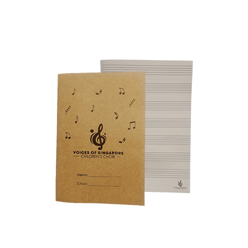 A5 Saddle Stitch Kraft Notebook (STA0195)
