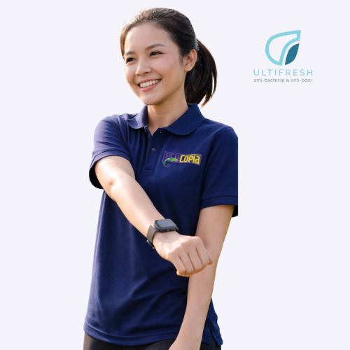 Custom Ultifresh Double Pique Polo Shirt Singapore | Custom Uniform Singapore
