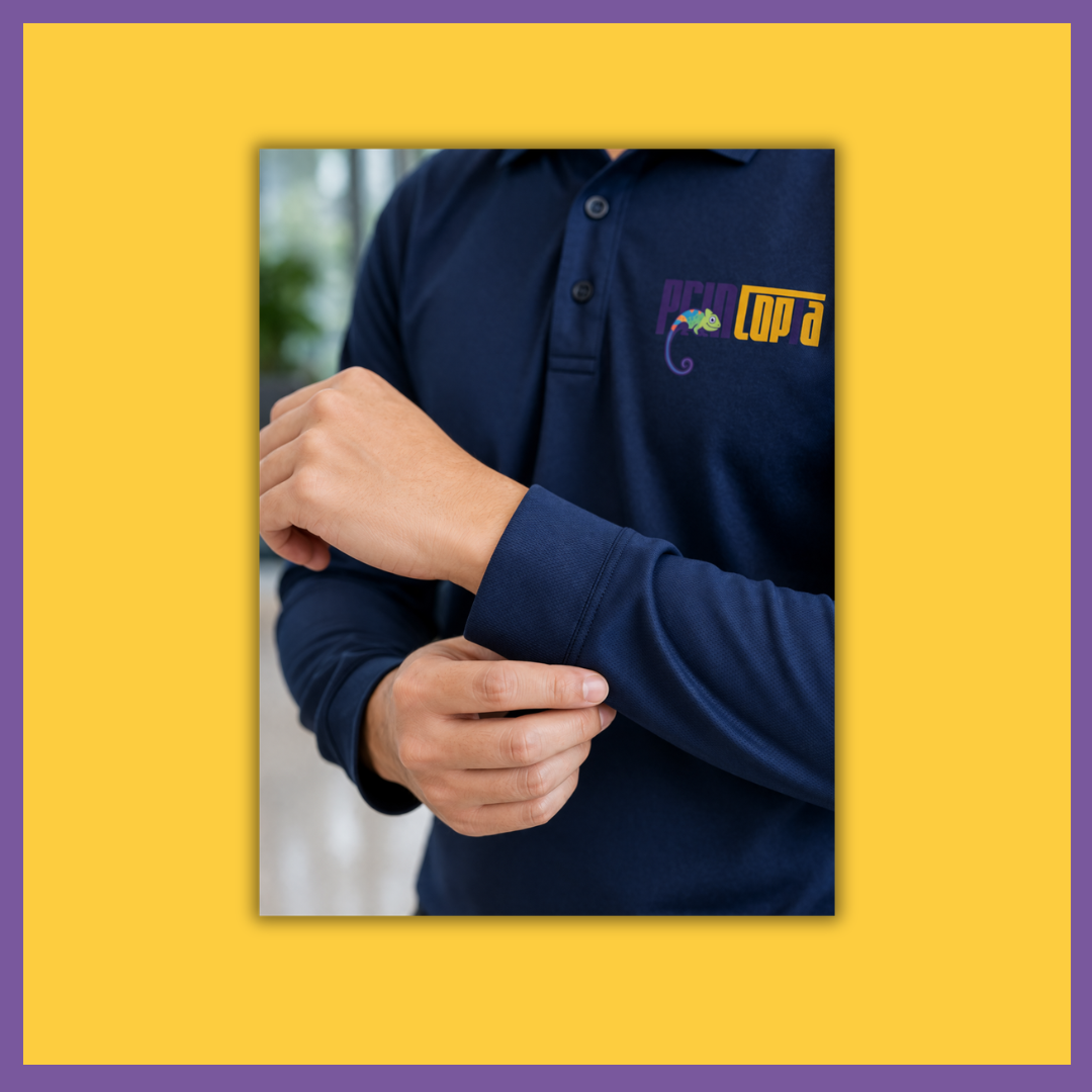Customised Dri Fit Polo Long Sleeve Singapore | Custom Long Sleeve Tee Singapore