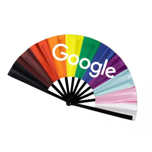 13" Satin Cloth Fan (PR0083)